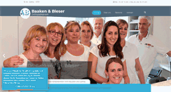 Desktop Screenshot of ortho-baaken-bleser.de